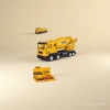 Children's remote-controlled concrete mixer truck, toy truck, remote-controlled racing car, electric engineering vehicle details Picture